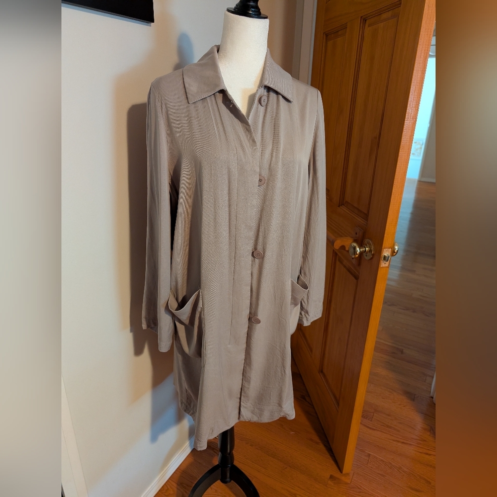 OAK + FORT Lightweight Blazer Coat Size Large